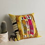 Aberto Design Cojín Multicolor 43 x 43 cm